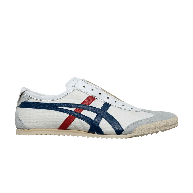 Onitsuka Tiger Mexico Slip-On Deluxe 'White Blue Red'