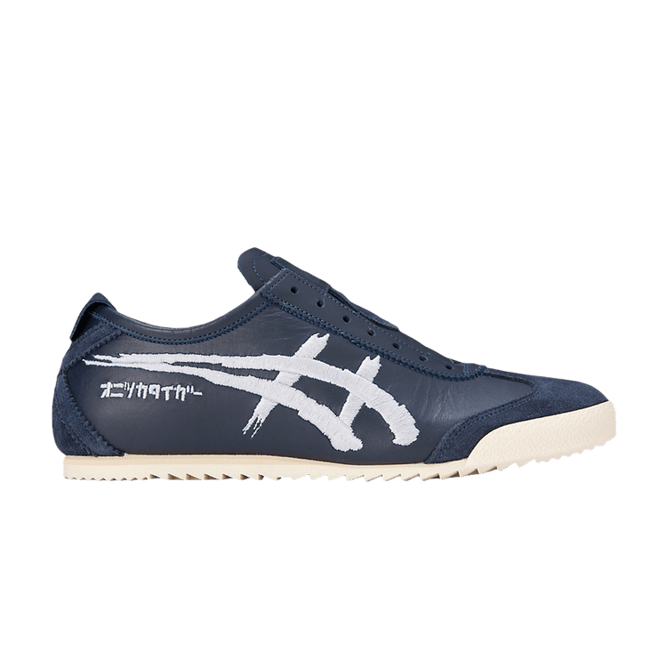 Onitsuka Tiger Wmns Mexico Slip-On Deluxe 'Peacoat Pure Silver'