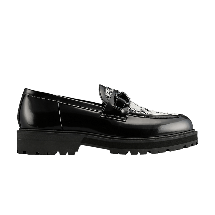 Onitsuka Tiger Wmns Bit Loafer 'Black White Tweed'