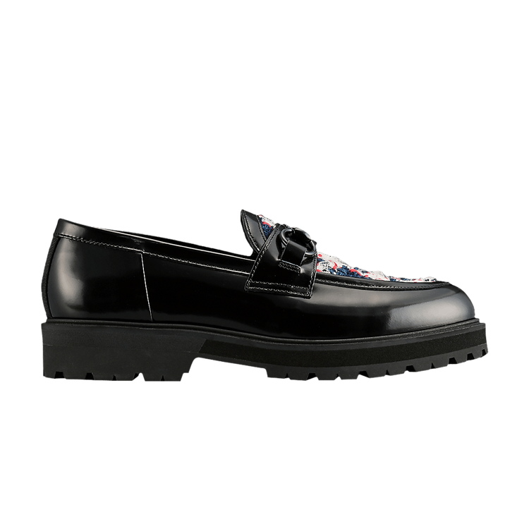 Onitsuka Tiger Wmns Bit Loafer 'Black Classic Red Tweed'